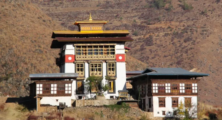 Kinga Rabten Palace in Trongsa district